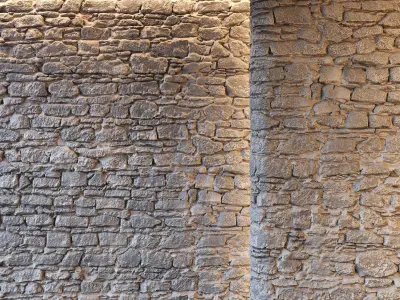 Cobblestone Old Wall Texture