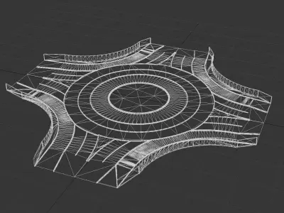 Roundabout 3D model