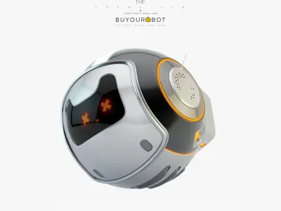 Dog walker bot  3D model