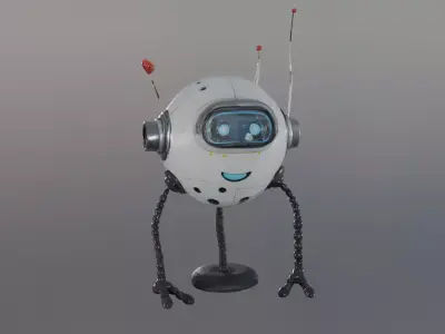 Galactic Explorer Bot 3D model