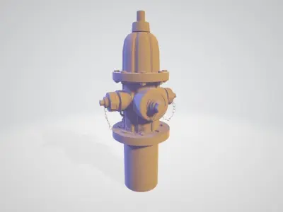 Fire Hydrant 14 - Safety and Emergency Equipment 3D model
