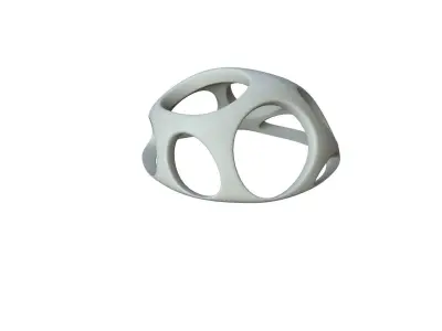 SciFi Cube Object No 52519 Low Poly Shape Low-poly 3D model