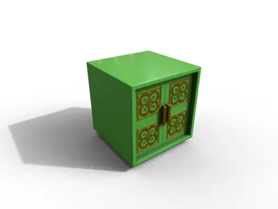 Modern Furniture 3D Model Low-poly 3D model 9