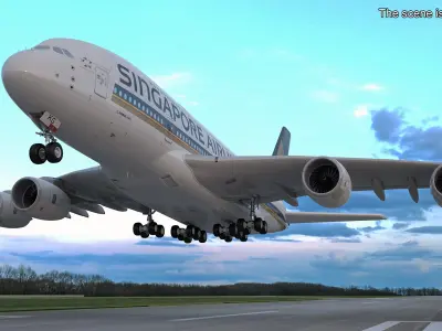  Singapore Airlines Airbus A380 