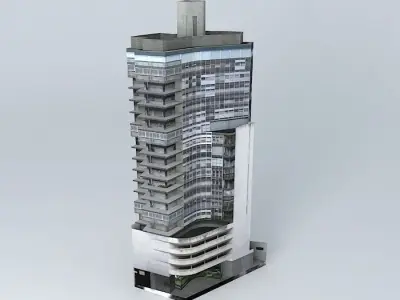 Farallon building Free 3D model