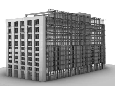 200 Occidental Weyerhaeuser Headquarters 3D Model 3D model