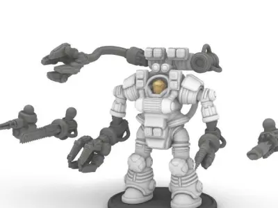 28mm Ordnance Repair Utility System Suit - ORUS Suit 3D print model