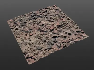 Rubble Pbr Textures  Texture
