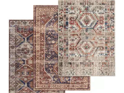 Rug Set 1607 3D model