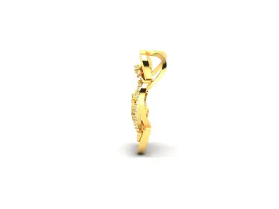Women Pendant 3DM STL OBJ FBX Render Details 3D print model