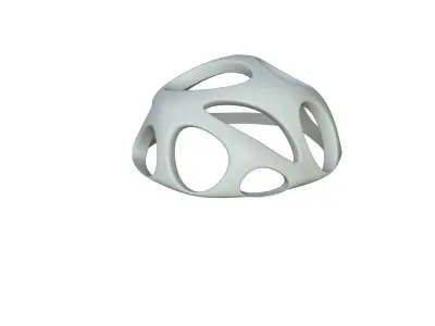 SciFi Cube Object No 55227 Low Poly Shape Low-poly 3D model