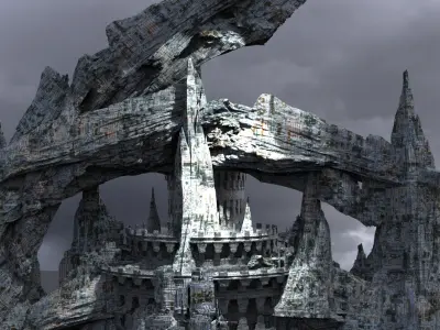 Ice Castle Pinnacle 1 3D model