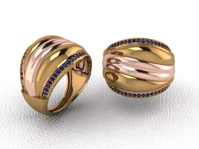light gram ring-65 3D print model