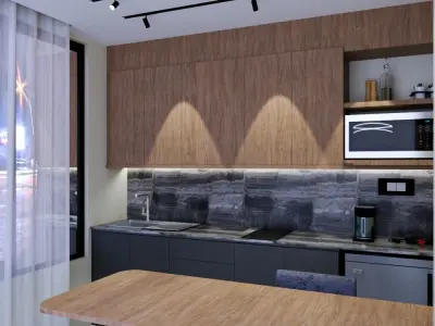 Kitchen Free 3D model get