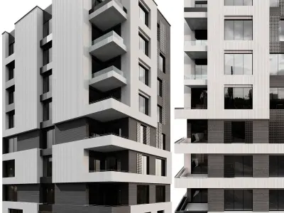 RESIDENTIAL BUILDING NO87 A 3D model