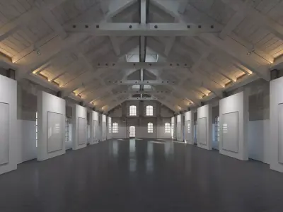 Art Gallery 007 3D model