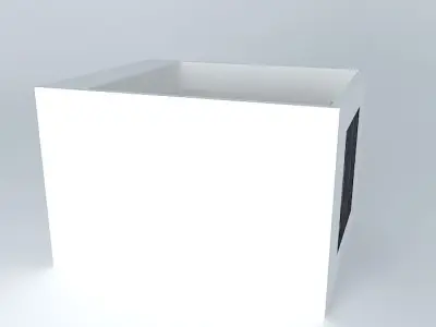 nararoom cube with window Free 3D model