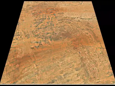 NEOM city topography Saudi Arabia - tile n29 e37 3D model
