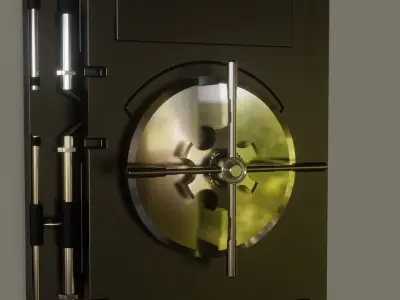 Money Vault 3D model