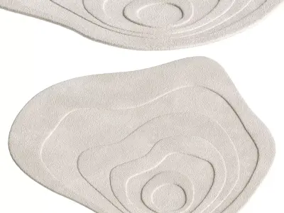 Olsen Surge Rug 05 3D model