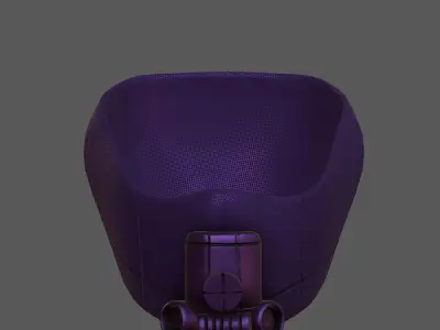 Gas mask helmet 3d model scifi Low-poly  Low-poly 3D model 277