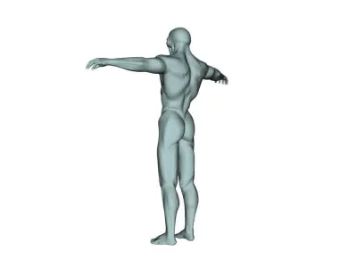 Realistic Alien - Rigged Low-poly 3D model