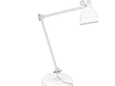 Modern Simple Designer Lamp Free low-poly 3D model