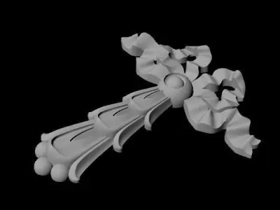 dekor ornament 3D model 134
