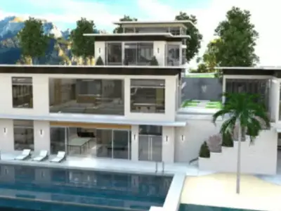 Modern house 3D model