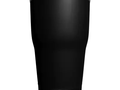 Stainless Steel Travel Coffee Tumbler Low-poly 3D model