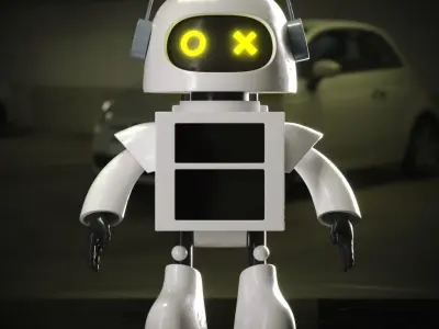 Mini Robot 3D model