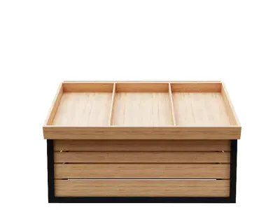 Stall models Low-poly 3D model