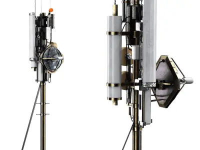 Radio Antenna  3D model