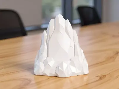 Iceberg Low-Poly 3D Printable 3D print model