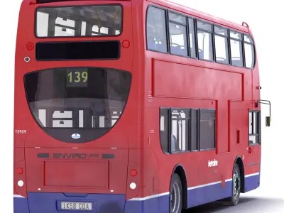  London Bus Enviro400 Simple Interior 
