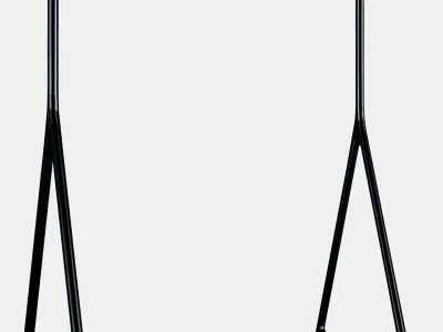 TURBO Clothes rack in-outdoor Low-poly 3D model