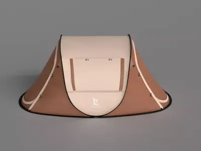 Camping Tent 3D model 3
