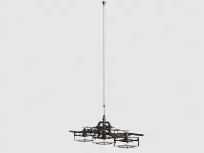 ProMod 001 - Industrial Pendant Light 3D model