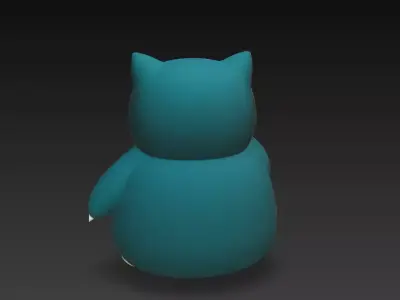 figura anime chistosa meme  3D print model