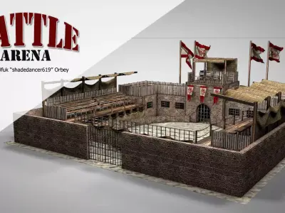 Battle Arena 3D model buy