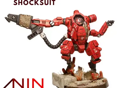 Genesis Shocksuit 3D print model