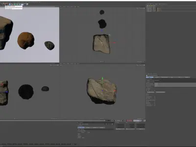 Rock pack  3D model