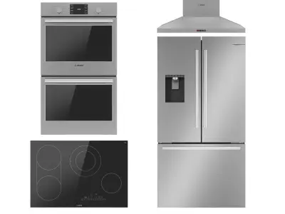 BOSCH kitchen appliance collection 3D model
