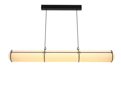 Endless Straight Pendant Light 3D model
