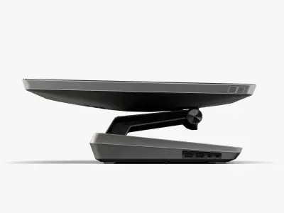 Asus ET-2300 all-in-one PC Low-poly 3D model