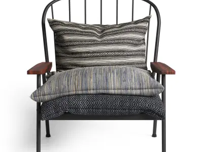 Industrial chair  3D model