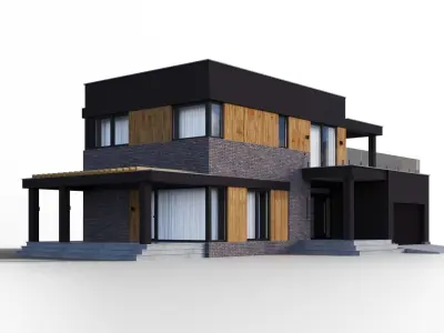 Modern House 3D model