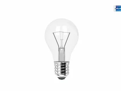 LED light bulb 3D model order