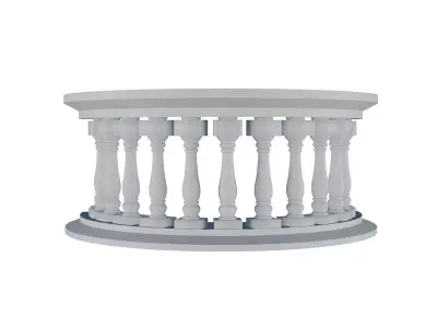 Stone Balustrade 3D print model purchase
