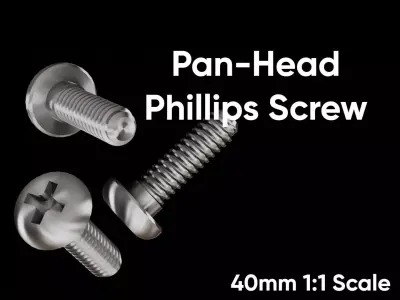 Phillips Screw Free 3D model